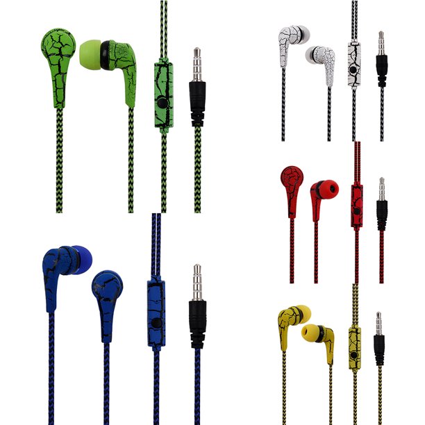 Twowood auricular Manos libres auriculares auriculares con cable Super Bass Micrófono para teléfono móvil MP3