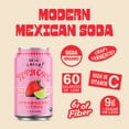 thumbnail image 2 of De La Calle Tepache - Strawberry Citrus - Modern Mexican Soda - Craft Fermented Pineapple Beverage, 2 of 5