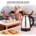 thumbnail image 3 of TAURUS CARONTE | Hervidor Eléctrico 2L de Acero Inoxidable | Ebullición Rápida en Minutos | Seguro, Durable y con Apagado Automático | Ideal para Té, Café y Cocina Diaria,Chico, 3 of 10
