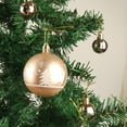 thumbnail image 3 of Inadays Christmas Balls Ornaments for Christmas Trees 104Pcs Shatterproof Plastic Christmas Ornament Set for Xmas Tree Decoration Hanging Ball for Holiday Wedding Party, Gold, 3 of 7
