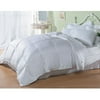330-Threadcount Damask Dot White Goose Down Comforter