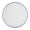 Blue and white, variant on Mainstays Glazed White Round Stoneware Dinner Plate, 10.3 in