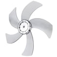 thumbnail image 4 of OULII Pedestal Fan Blade Replacement Plastic 5-Leaves for Water Washable Home Use 1Pack, 4 of 8