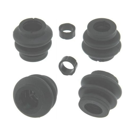 Front Disc Brake Caliper Guide Pin Boot Kit - Compatible with 2014 - 2018 Mazda 3 2.0L 4-Cylinder 2015 2016 2017