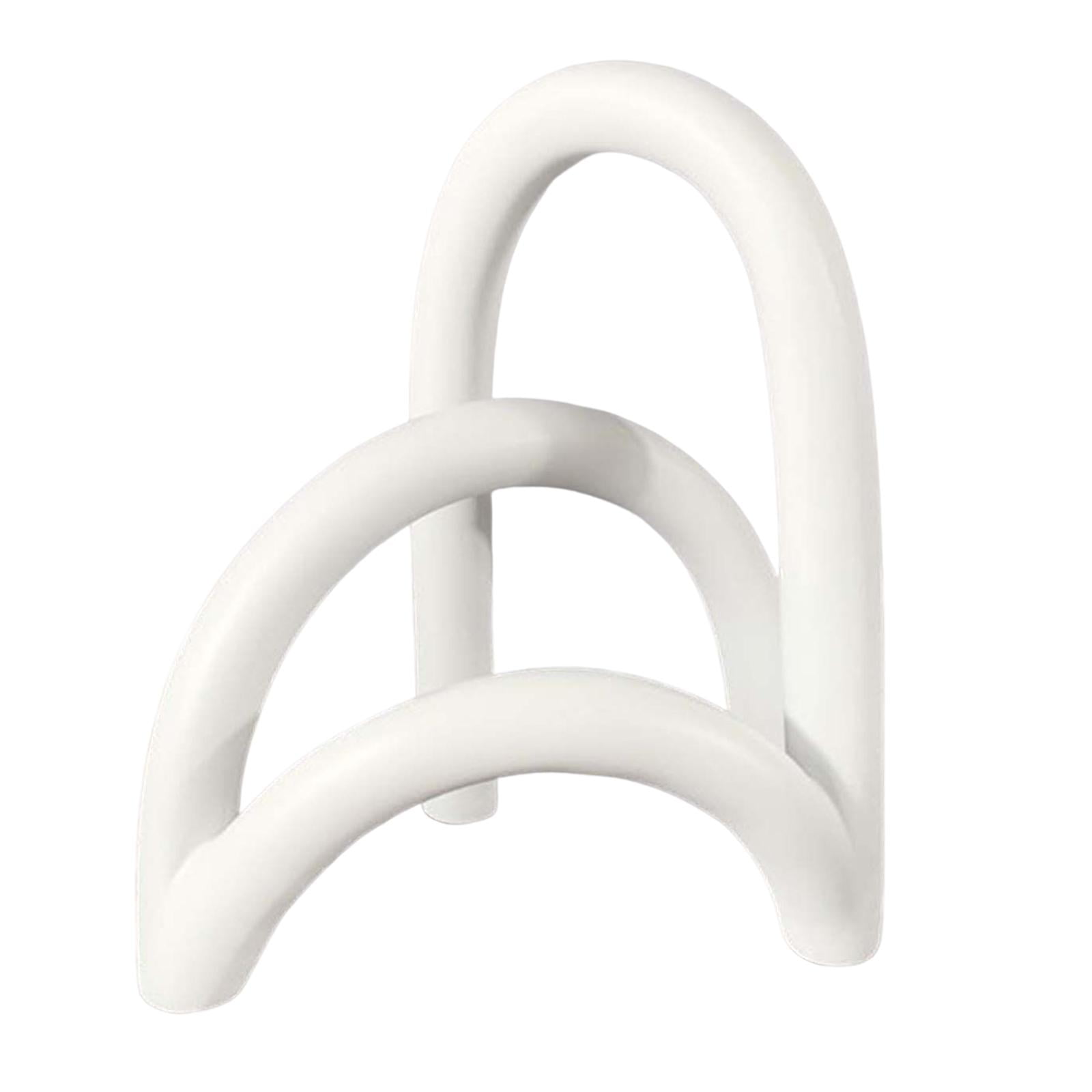 Abstract Statue Figurine Table Centerpiece Sculpture for Bookcase