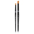 thumbnail image 3 of Creative Mark Beste Golden Taklon Hair Brushes - Watercolor Paint Brushes for Acrylic, Watercolor, Water-Soluble Oil, and Any Wet Paint - Deerfoot Stippler - 1/4", 3 of 7