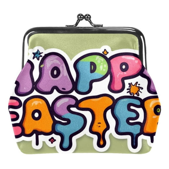 Coin Purse Easter Change Pouch Wallet for Women