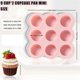 thumbnail image 3 of Air Fryer Egg Mold, Reusable Air Fryer Muffin Pan, Non-Stick Mini Muffin Pan for Air Fryer, Microwave, Oven, Steamer, 3 of 5