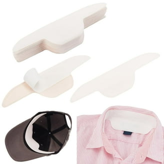 dress shirt collar protector White Collar Grime: Disposable Cotton Hat and Collar Protector, White, 10 Ft