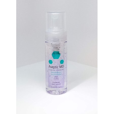 Foaming Face Wash, Exclusive ClO2 Formula, Gentle, Hypoallergenic, Fragrance-free, For All Skin Types, Dermatologist-Recommended Chlorine Dioxide Complex Facial Cleanser 6.0 oz