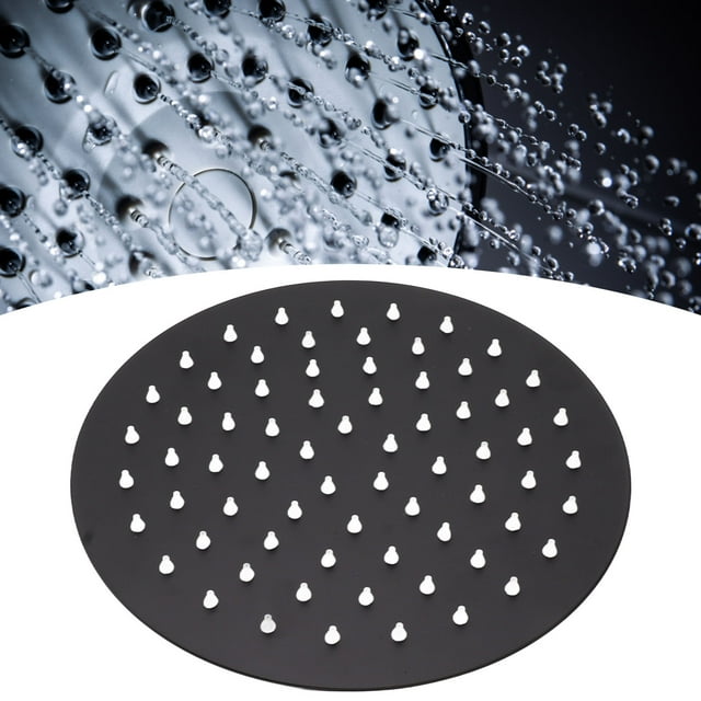 Rain Shower Head, Ultra Thin Rainfall Shower Head Fixed For Bathroom