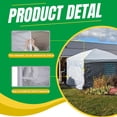 thumbnail image 3 of Pared lateral para toldo MordenApe para carpa de 10x10 con patas rectas, 3 of 9