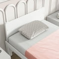 thumbnail image 4 of DreamBuck Twin Platform Bed with Bed-End Bench, Wood Bed Frame with Headboard and Footboard Bench, Twin Bed Frame with Slats Support, Storage Bed for Teens, Boys, Girls, No Box Spring Needed, 4 of 8