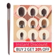 thumbnail image 2 of OVW pelo de cabra Natural sombra de ojos pinceles de maquillaje profesional pliegue mezcla Shader kist dlya teney brovey brochas maquillaje 1 ud. Tan Jianjun  unisex, 2 of 2