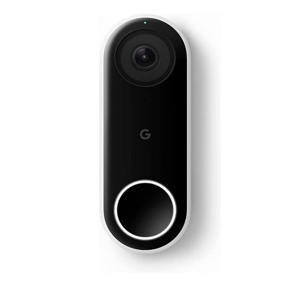 gle Nest Hello Doorbell (Wired) with 24/7 Streaming HDR Video, HD Talk and