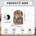 thumbnail image 6 of HELLHERO Coffee Pattern Blender Cover Stylish Thanksgiving, 6 of 6