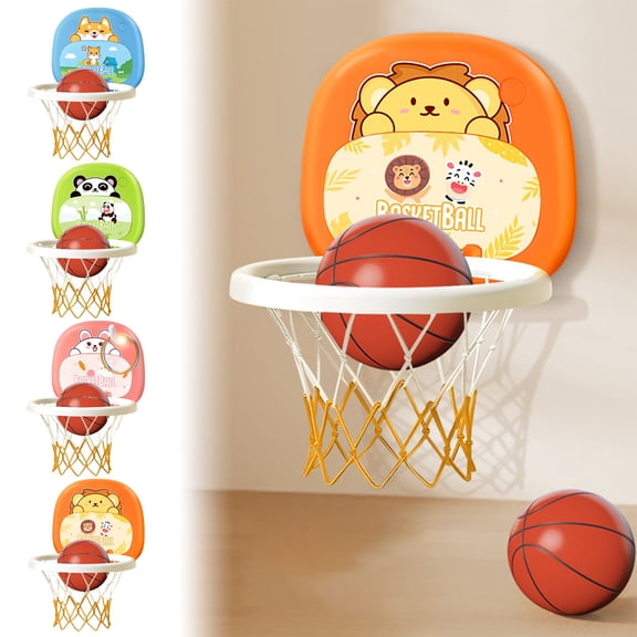 Toys Clearance! DIVVce Toddlers Kids Boys Mini Basketball Hoop Toys Indoor,Adjustable Height,Space-Saving,Christmas Birthday Gifts,Kids Toys Boys 3-4-5-6-7-8 Years Old