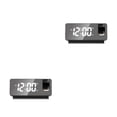thumbnail image 1 of Matsuzay Reloj Digital alimentado por , reemplazo de funcionamiento silencioso, pantalla de fecha de 180 grados, relojes para dormir junto a la Type2 NO2, 1 of 6