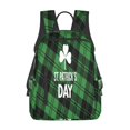 thumbnail image 1 of Balery St Patrick's day Mochila Ligera para Hombres y Mujeres – Resistente y Impermeable, Ideal para la Escuela, el Trabajo, los Viajes y el Uso Diario, 1 of 7