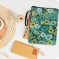 thumbnail image 4 of HELLHERO Verdant Blossoms Polyester Paperback Book Cover for Mother Book Lovers Gifts for Textbooks Paperbacks Bag Handle, 11.42 x 8.66 Inch, 4 of 8