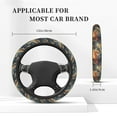 thumbnail image 3 of Uemuo Starry Sky White Horse Printed Car Elastic Steering Wheel Cover - Universal Car Accessory for Diverse Cars Anti-Slip, and Comfortable- 15", 3 of 8