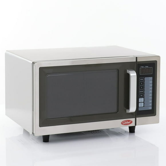 General Foodservice Commercial Microwave with Digital Touch Pad, 120V/1,000W, in Stainless Steel