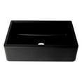 thumbnail image 6 of ALFI brand AB33FARM-BLA Black 33" Granite Composite Single Bowl Drop In Farm Sink with Accessories, 6 of 12