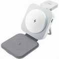 thumbnail image 1 of wonima44 3 in 1 Charging Station for Apple Multiple Devices, Foldable Magnetic Travel Wireless Charger for iPhone 17 16 15 14 13 12 Pro Max Plus Apple Watch Series & AirPods 4/3/2/Pro (White), 1 of 1