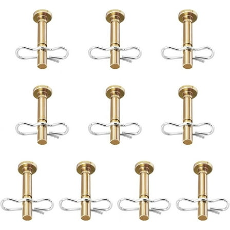 NOGIS Replacement Shear Pin Kit 738-04124A for MTD Cad Snowblower - Shear Pins & Cotter Pins 714-04040 Compatible with 2-Stage 3-Stage Snow Blower, Snow Thrower, Lawn Tractor, 10 Set