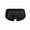 Black1, variant on Men's Solid Color Yoga Briefs Low-Waisted Breathable Semi-Fitted Moisture-Wicking Workouts & Fitness Activewear Underpant