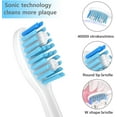 thumbnail image 3 of Lächen Replacement Brush Heads for Lächen Electric Toothbrush (White), 3 of 6