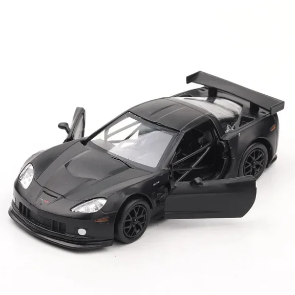 1:36 Corvette C6-R Car Model Scale Metal Diecast Miniature Pullback Vehicle Collection Xmas Gift Kid Boy Toy A216