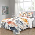thumbnail image 4 of Home Bedding Set Fish Shell Comforter Cover Set Teen Adult Creative Seafloor Bedspreads,Full (80"x90"), 4 of 5
