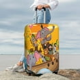 thumbnail image 7 of Susaid Animals on Noah's Ark1 Print Elastic Washable Suitcase Cover with Hidden Zipper, Fits 18-32 Inch Luggage for Protection During Travel-Large, 7 of 7