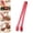 Red, variant on Tucknest Silicone Kitchen Tongs, 9 Inch Heat Resistant Non Stick Cooking Tongs for Serving Salad, Grilling Meat, Flipping Pancakes, Red