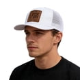 thumbnail image 4 of WAYUTE Father's Day Baseball Caps Mens Breathable Mesh Adjustable Snapback Hat Sporty Style Performance Casual Summer, 4 of 4