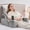 Gery, variant on Reading Pillow for Sitting in Bed Adult, Back Pillow for Bed Sitting up with Arms, Pockets and Cup holder, Sit Up Backrest Pillows for Beds Chair Support, Rest Pillow for Gaming (Light gray, 5PCS)