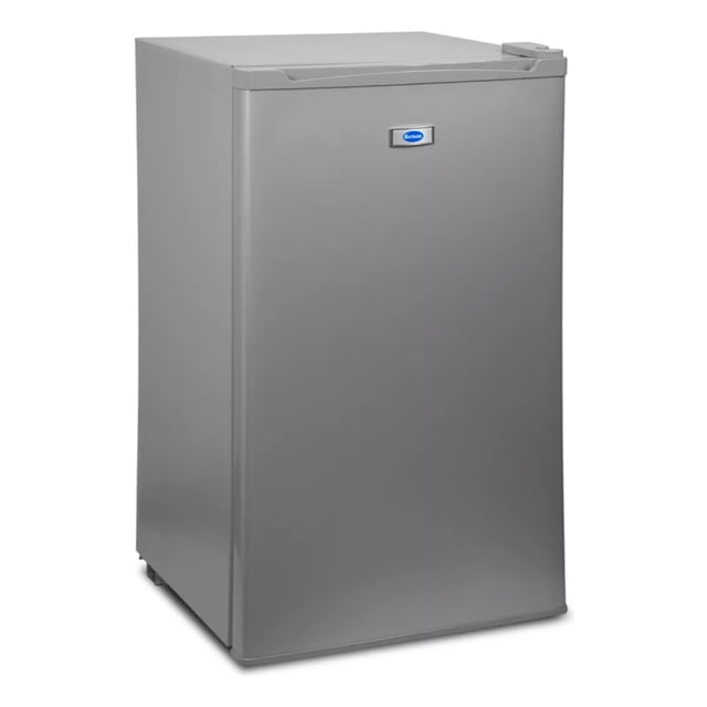 Frigobar Refrigerador Acero Inoxidable 91 Litros 3.2 Ft Plata