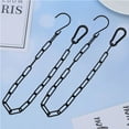 thumbnail image 5 of Raindrops 2Sets Metal Hanging Chain for Bird Feeder Durable Wear-Resistant 19.7in, 5 of 8