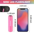 thumbnail image 6 of EverBrite 4-Pack Mini LED Flashlight Set, Handheld Torches for Kids, Suitable for Camping, Party, Backpacking, Lanyard & 12 AAA Batteries Included, 6 of 8