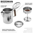 thumbnail image 5 of COLETTI Bozeman Coffee Percolator - Camping Coffee Pot – Percolator Coffee Pot for Campfire or Stove Top Coffee Making – 9 CUP, 5 of 8