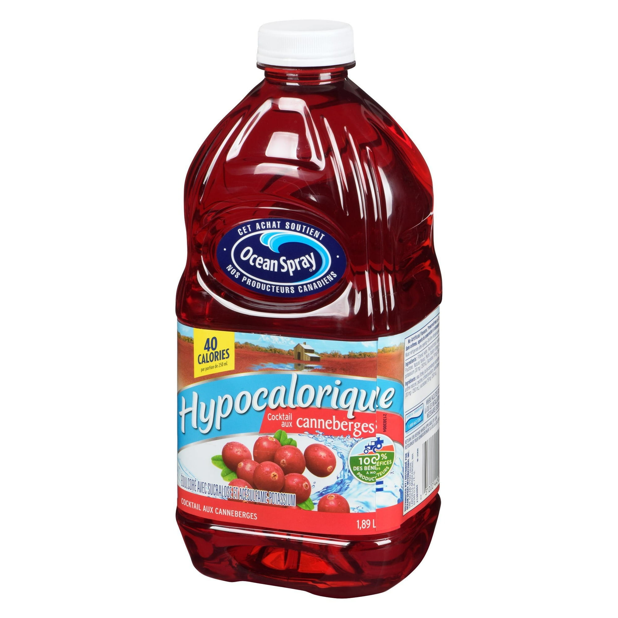 Ocean Spray Low Calorie Cranberry Cocktail 1.89L
