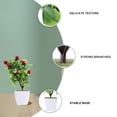 thumbnail image 3 of OUNONA Simulation Flowerpot Para Hogar Con Bonsai Y Árbol De Artificial Verde, 3 of 8