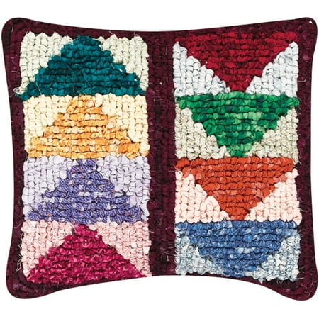 Quilt Mates Locker Hook Pillow Kit, 12-1/2