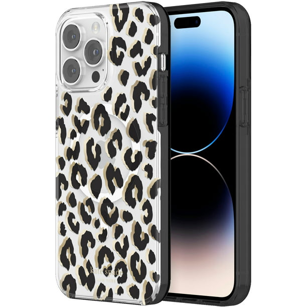 kate spade new york - Protective Hardshell Magsafe Case for iPhone 14 Pro  Max - Leopard 