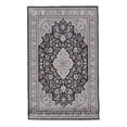 thumbnail image 1 of Linon Tapis Barton Émeraude Tissé en Microfibre Polyester 2 Pieds2"x3'2 Pouces Noir, 1 of 8