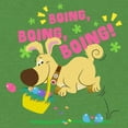 thumbnail image 2 of Women's Up Easter Dug Boing Boing Boing  Racerback Tank Top Envy Green Large, 2 of 4