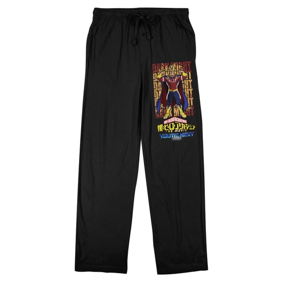 My Hero Academia: You're Next (Movie 4) Black Sleep Pajama Pants - Large
