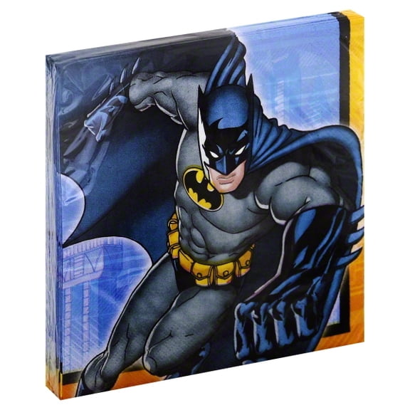 Amscan - Batman Heroes and Villains Lunch Napkins -