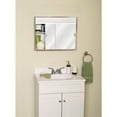 thumbnail image 2 of Zenith 701L 23.38 in. x 18.13 in. Economy Lighted Sliding Surface-Mount Medicine Cabinet White, 2 of 2